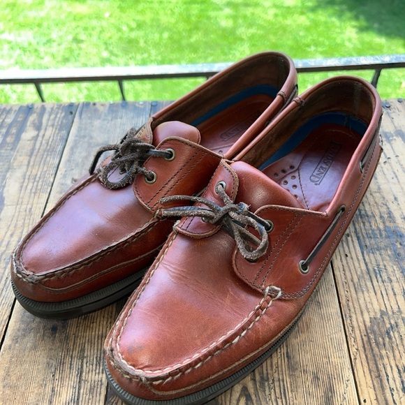 LANDS END VINTAGE 1982 'AO MENS SHOES  #59055 SIZE 12M "RARE" - Picture 2 of 10